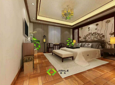 简乐集成墙面现代风格卧室装修效果图