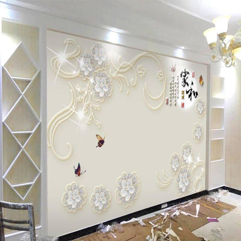 「图」集成墙面板3d5d立体电视墙装饰客厅背景墙 竹木纤.