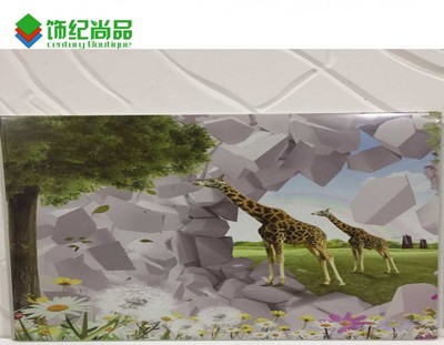 粤鲁湘背景装饰集成墙面 融合南北风格的艺术与实用结合